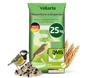 Eggersmann volaris 25 kg Volaris Graines Oiseaux - Graine Oiseaux Riche en Graisses & en énergie - Nourriture pour Oiseaux Sauvages Toute l'année - Graine Oiseaux Exterieur graines de Tournesol