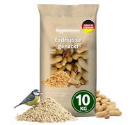 Eggersmann volaris Cacahuètes hachées Nourriture pour Oiseaux Sauvages 10 kg - Nourriture pour Oiseaux Sauvages Riches en énergie et en protéines - Cacahuètes hachées fraîches et Naturelles