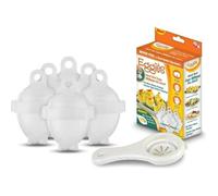 Eggies - 6 moules cuit oeuf micro-onde bain-marie - Vu à la tv - cuisson œufs