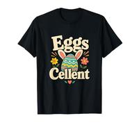 Eggs Cellent Easter Bunny Egg Hunt Spring Humour T-Shirt