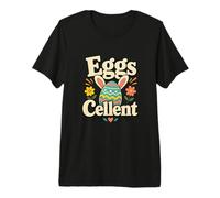 Eggs Cellent Easter Bunny Egg Hunt Spring Humour T-Shirt Haut de Gamme