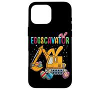 Eggscavator Pelle œuf de Lapin Œuf du Dimanche de Pâques Coque pour iPhone 16 Pro Max