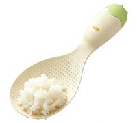 Eggshell Rice Spatula - Standing Non Stick, Anti Slip Scoop, Kitchen Cooking Utensil, Vertical Self Support Paddle | Healthy Food Serving Tool, Apartment Dorm Must Have Essentials For Chef