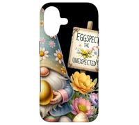 Eggspect The Unexpected Funny Saying for Spring Easter GNOME Coque pour iPhone 17