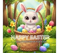 Eggstra:Happy Easter Coloring Book for Kids Ages 3 TO 6.Fun & Easy Easter-themed coloring pages for Preschool Toddlers: Easter Egg: A Coloring Adventure for Little Hands