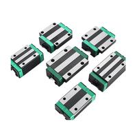 EGH/EGW Bloc de guidage linéaire bas 15/20/25/30CA/SA Rail coulissant Ligne et voie (doré)