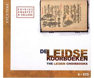 Egidius Kwartet & College - Leidse Koorboeken -Box