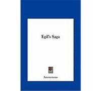 Egil's Saga Anonymous (Auteur)