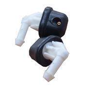 eglci Gicleur Lave-Glace Voiture Compatible avec Peugeot pour 106 1996 - 2003 Buse D'essuie-Glace Arrière, Pompe De Lavage De Pare-Brise De Voiture