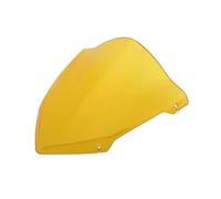 EGLGPAGAEY Carénage Pare Brise pour MT07 pour MT 07 pour MT-07 pour FZ07 pour FZ-07 2014-2017 Pare-Brise Moto Déflecteurs Vent Parabrisas Accessoires Pare-Brise Sport Déflecteur Bulle(Yellow)