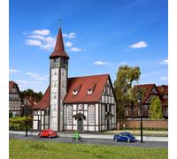 Église à colombages-HO 1/87-VOLLMER 43768