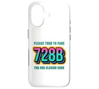 Église du Christ/Couleurs Vives/Veuillez Tourner à la Page 728B Coque pour iPhone 17