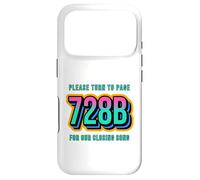 Église du Christ/Couleurs Vives/Veuillez Tourner à la Page 728B Coque pour iPhone 17 Pro