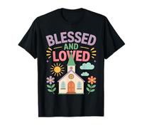 Église du Dimanche École Famille Amitié Communauté Jeunes Enfants T-Shirt