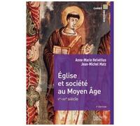 Eglise et société au Moyen Âge - Jean-Michel Matz - Hachette Superieur - broché - Etude