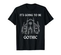 Église Gothique Victorienne Amateurs d'histoires de fantômes d'horreur T-Shirt