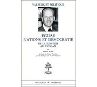 Eglise nations et democratie - Rode Francois - Beauchesne - broché - Livre