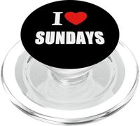 Église piétonne I Heart Sundays pour Hommes, Femmes et Enfants PopSockets PopGrip pour MagSafe