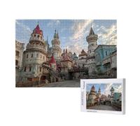 Église Puzzle 2000 Pièces Adultes Puzzle Europe Classique, Activite Manuelle Adulte, Puzzles de Jeu Stimulants, Puzzles impossible, Enjoy Activités de défi Familial pour Ies Soirées de Jeu,p926t