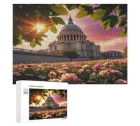 église Puzzle 300 Pièces Educa Qualité Supérieure Edificio du Paysage Jeu Éducatif 3D pour Adultes Et Enfants Décoration Intérieure Cadeau Unique Famille 300 PCS