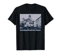 Église Saint-André, Kiev, Ukraine Baroque Vintage Souvenir T-Shirt