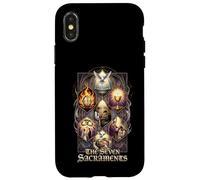 Église Sainte Catholique des Sept Sacrements Coque pour iPhone X/XS