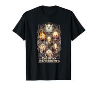 Église Sainte Catholique des Sept Sacrements T-Shirt