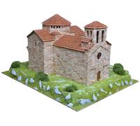 Eglise Sant Jaume De Frontanya (Espagne) - Ech 1/80 - 3800 Pcs - 30 X 40 X 22 Cm - Dif 7,5/10 Aedes