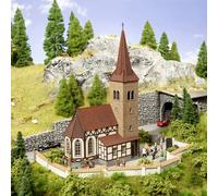 Église "St. Georges" avec des cloches sonores -HO 1/87-NOCH 66906