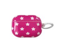eglixu Compatible avec les coques AirPods Pro 3 (sortie en 2025), motif kawaii simple, étoiles, cœur et fleur, coque de protection IMD antichoc pour femmes, garçons et filles (D)