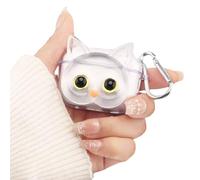 eglixu Coque pour AirPods Pro 3 (version 2025), jolie coque de protection en silicone souple, motif chouette et chat, compatible avec les écouteurs Apple AirPods Pro 3ème génération