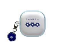 eglixu Coque pour Samsung Galaxy Buds 4/Galaxy Buds 4 Pro, joli motif fleur, papillon, cerise, coque transparente en TPU souple antichoc pour femmes et filles (E)