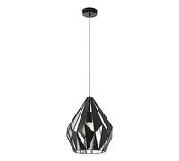 Eglo 49255 Suspension, Différents Matériaux, Argent