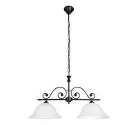 Eglo 91004 Suspension, Métal, E27, Noir