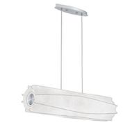 Eglo 91909 Suspension, Métal, E27, Blanc