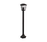 Eglo 93408 Socket Lampe, E27 Noir Aluminium