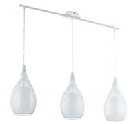 Eglo 94388 A + + To E, Suspension, Acier, E27, Blanc, 99 X 19 X 110 cm
