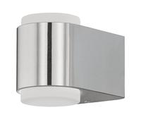 Eglo 95079 Wandleuchte, Fonte d'Aluminium, 3 W, Acier Inoxydable