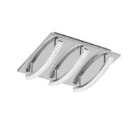 Eglo 96094 Pertini LED Plafonnier 3x4,2W Acier Alu Chrome