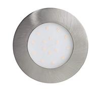Eglo 96417 Einbauleuchte, Plastique, 12 W, Nickel Mat