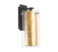 Eglo 97839 Wandleuchte, Acier, 40 W, Noir