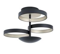 Eglo 98539 Plafonnier, Noir, Champagne