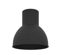 Eglo Abat-jour Capoliveri-E, accessoire pour suspension, lampe de table ou applique, métal noir, Ø 17,5 cm