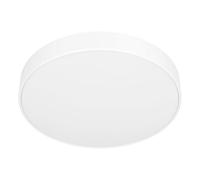 Eglo Access LED plafonnier Zubieta-A, 1 lampe murale, acier et plastique noir/blanc, télécommande, changement de température couleur (chaud, neutre, froid), dimmable, Ø 30 cm