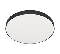 Eglo Access LED plafonnier Zubieta-A, applique murale 1 flamme, acier et plastique noir/blanc, télécommande, changement température couleur (chaud, neutre, froid), dimmable, Ø 45 cm