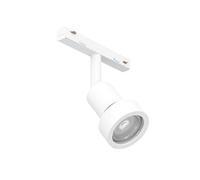 Eglo Accessoire pour système Easy Track, adaptateur spot plafond rail, lampe à brancher, rail plafond, plastique blanc, douille GU10