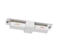 Eglo Accessoire pour système Easy Track, connecteur droit rail, rail plafond, plastique blanc