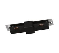 Eglo Accessoire pour système Easy Track, connecteur droit rail, rail | plafond, plastique noir