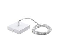 Eglo Accessoires, Acier, Blanc, 9,5 X 9,5 X 200 cm, 5 Unités