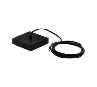 EGLO Accessoires Tp Canopy, accessoire, acier, plastique noir